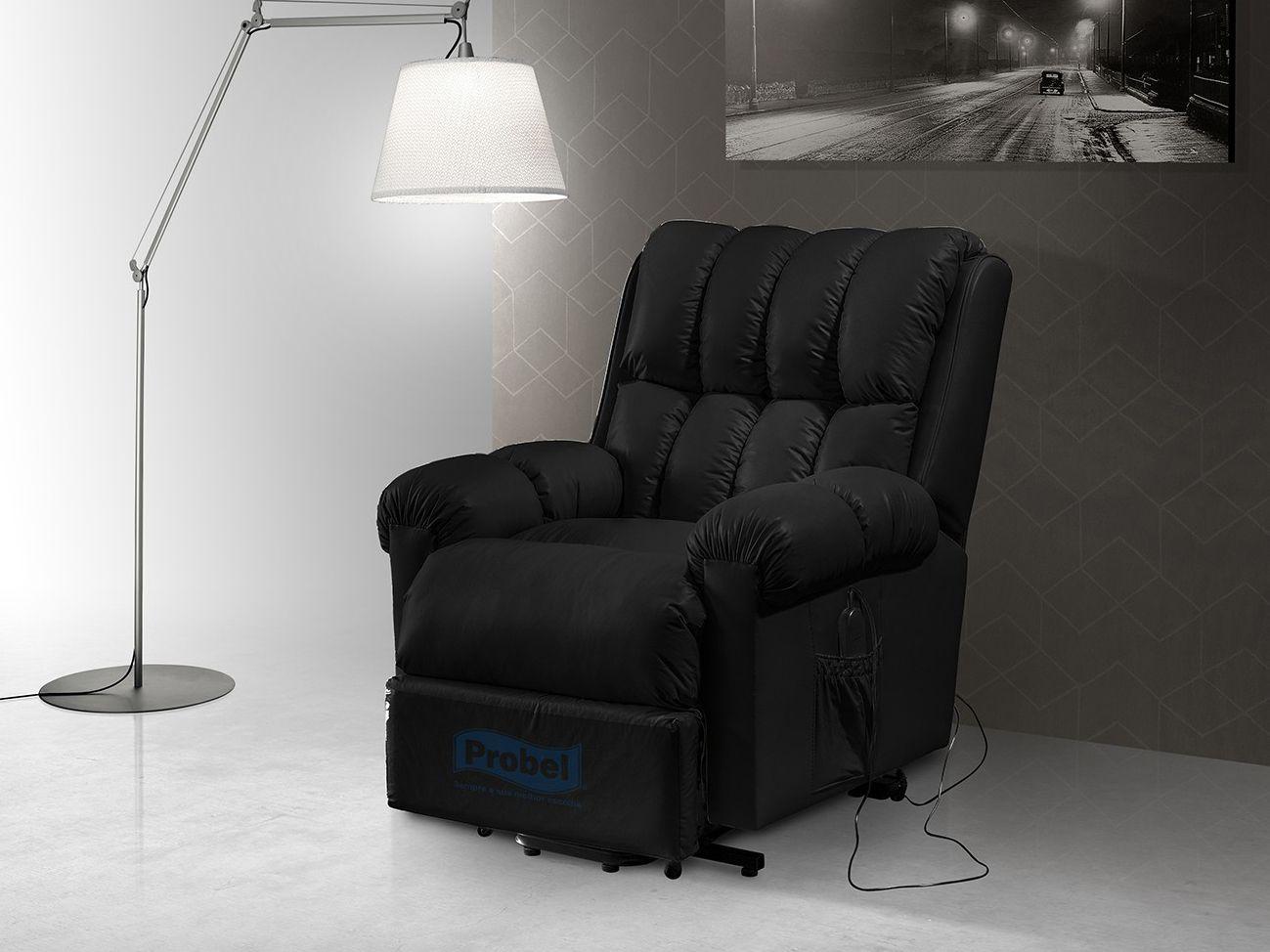 Poltrona do Papai Reclinável 3 Posições Elétrica - Movimento Lift Probel Fantastic
