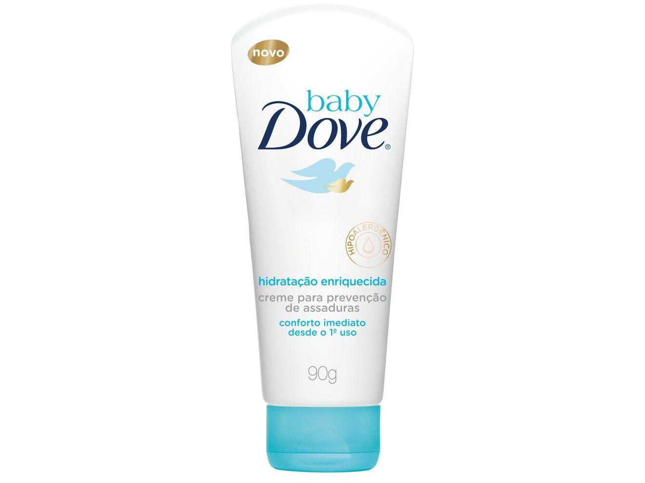 Creme para Prevenção de Assaduras Baby Dove - Hidratação Enriquecida 90g