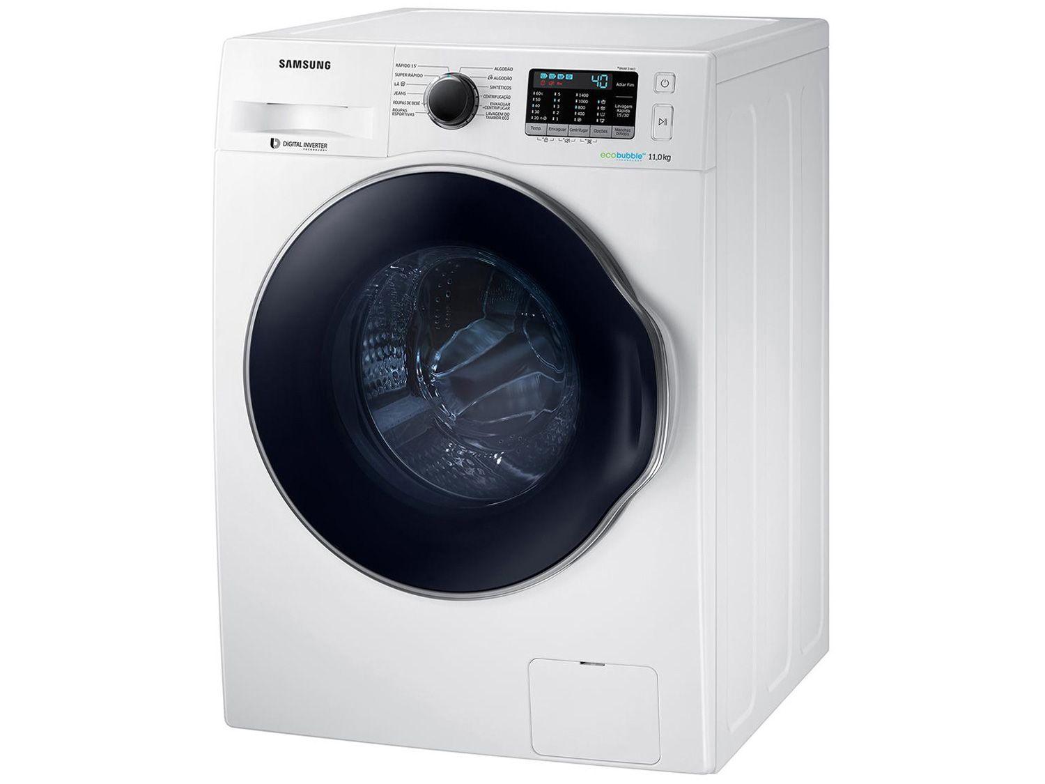 Lavadora de Roupas Samsung - WW11K6800AW/AZ 11Kg 12 Programas de Lavagem