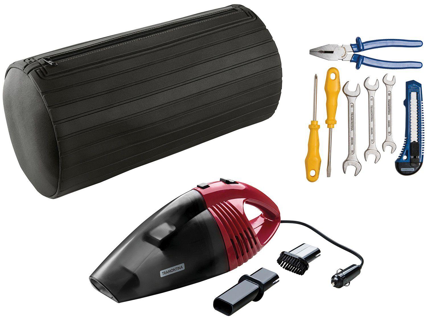 Kit Ferramentas Tramontina 8 Peças 43411904 - com Aspirador Automotivo