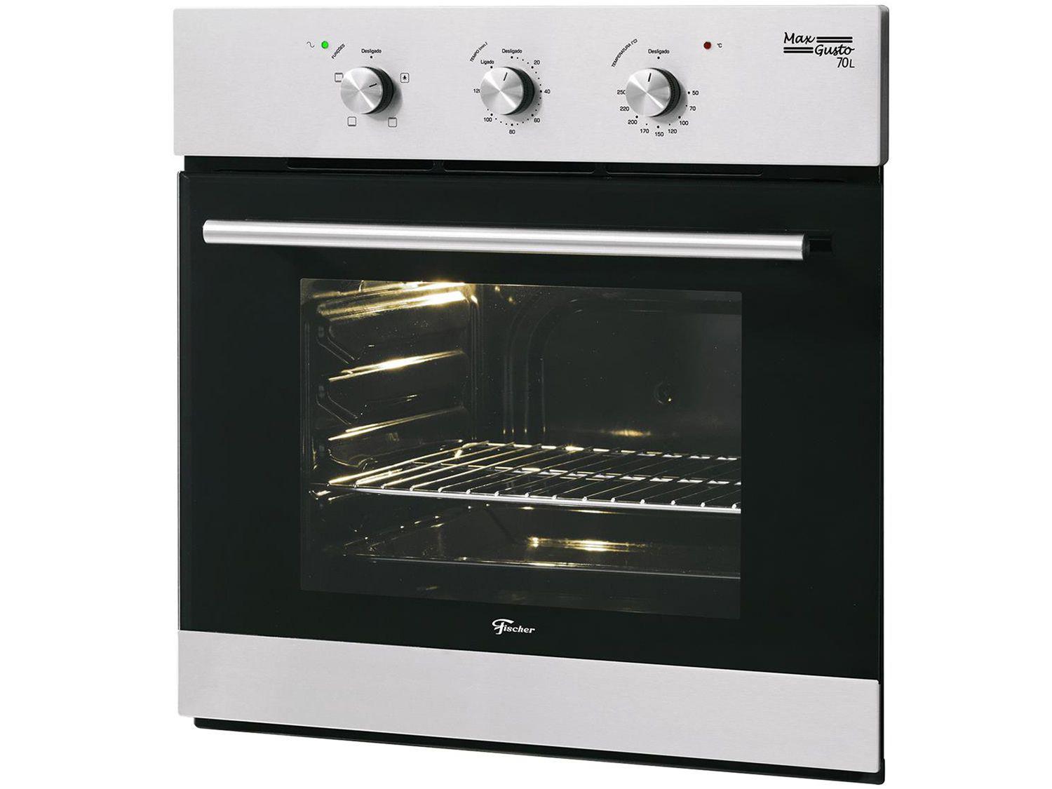 Forno Elétrico de Embutir Fischer Grill 70L - Max Gusto