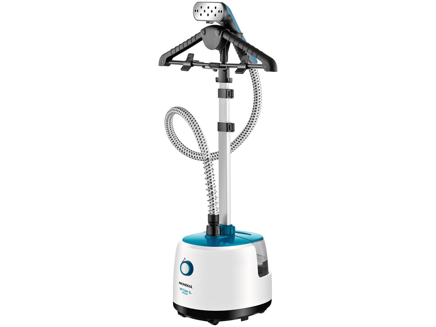 Passadeira a Vapor Mondial Vip Care 2,1L 1800W - Branco e Azul