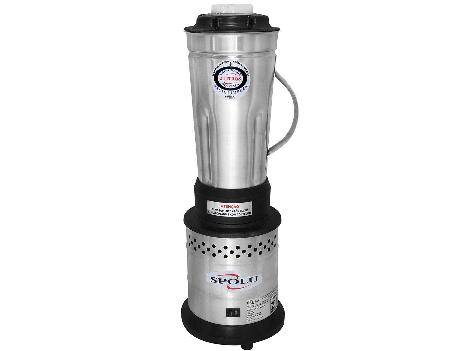 Liquidificador Industrial 2 Litros Spolu - SPL-023ECO 800W