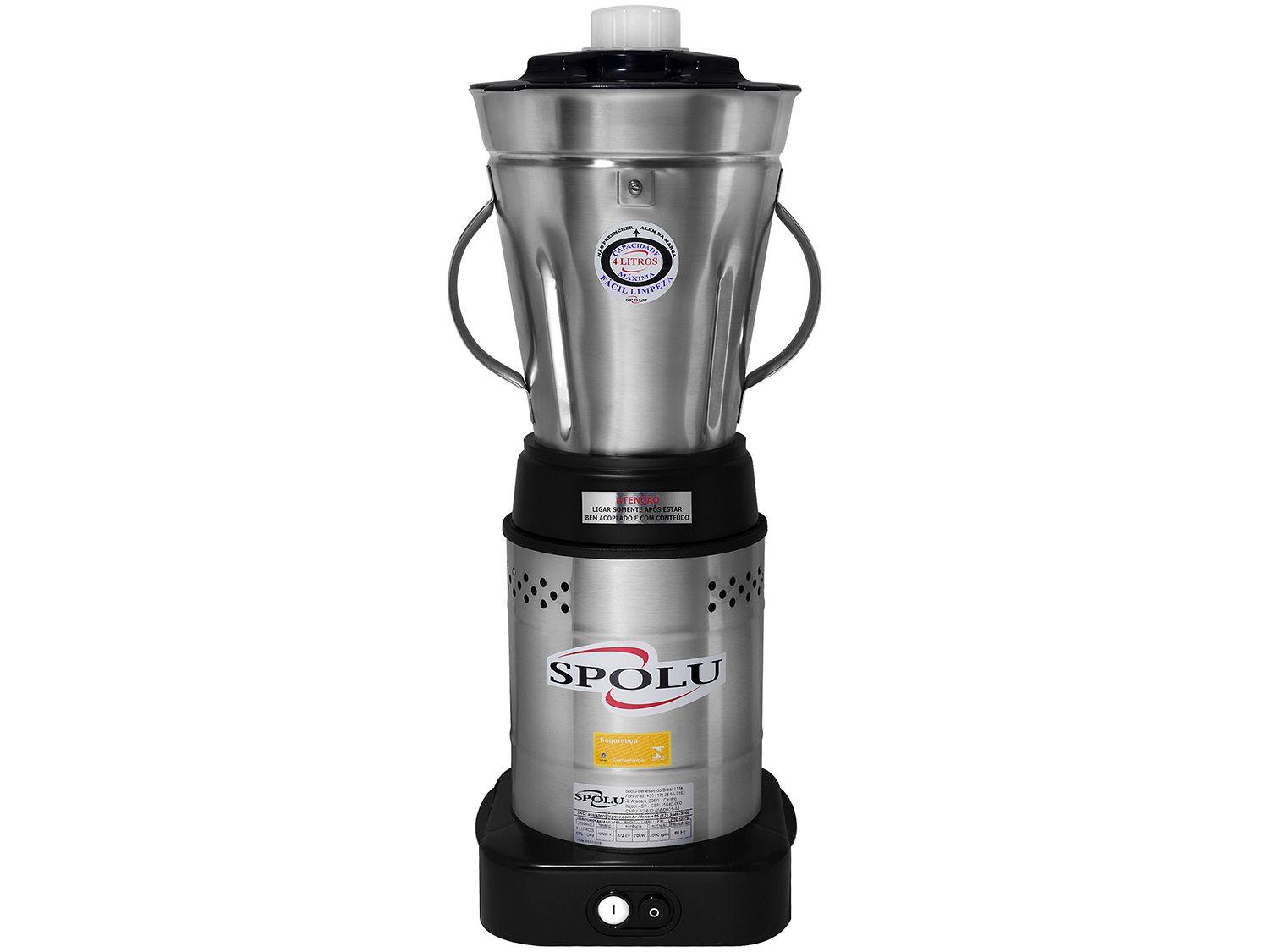 Liquidificador Industrial 4L Inox Spolu SPL-049W - 700W