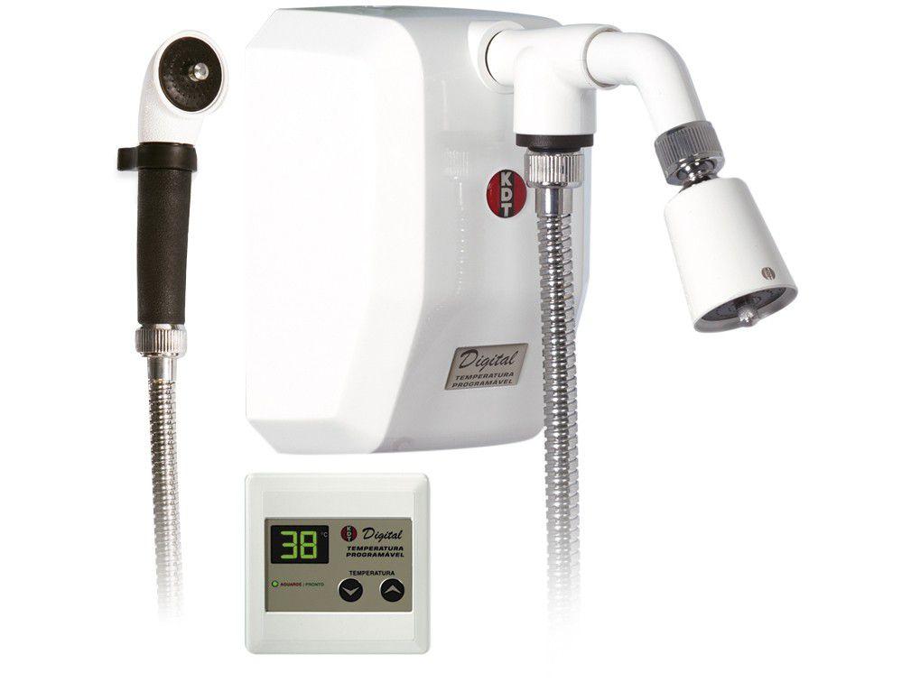 Ducha Digital KDT Inteligente 8800W - Multitemperatura Branco