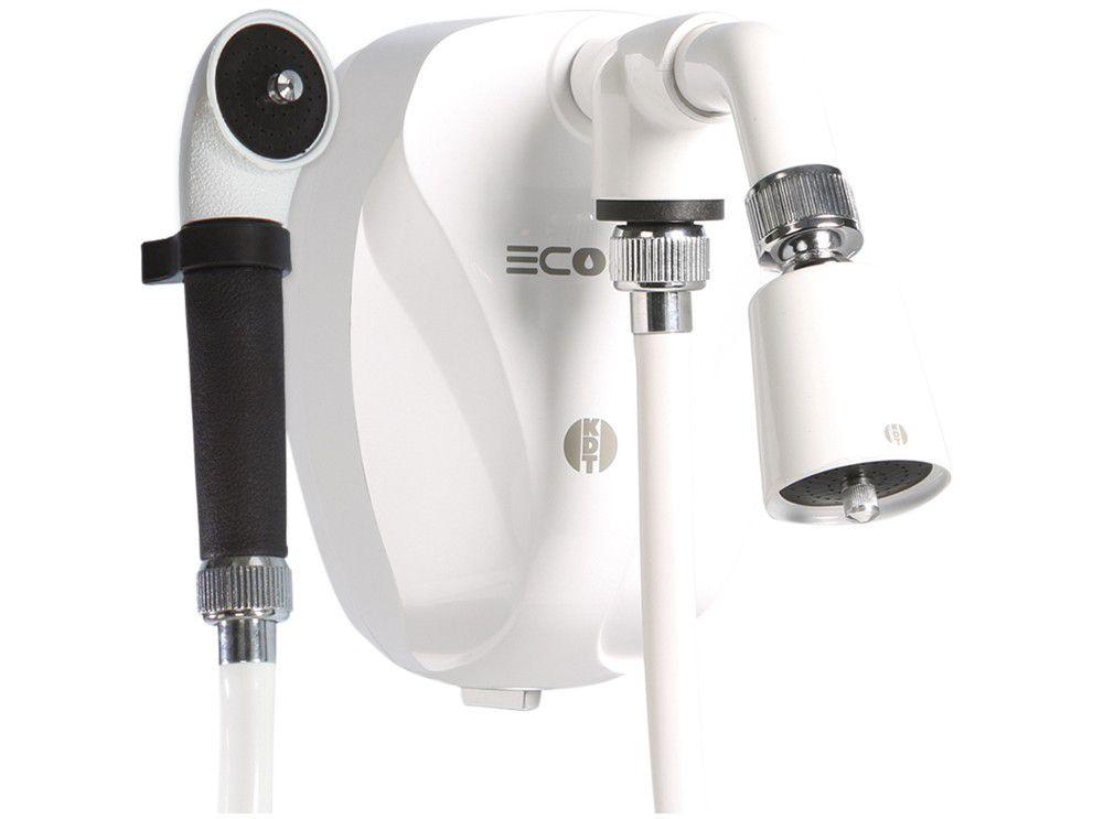 Ducha Elétrica KDT Eco Com desviador 7500W - Temperatura Gradual Branca