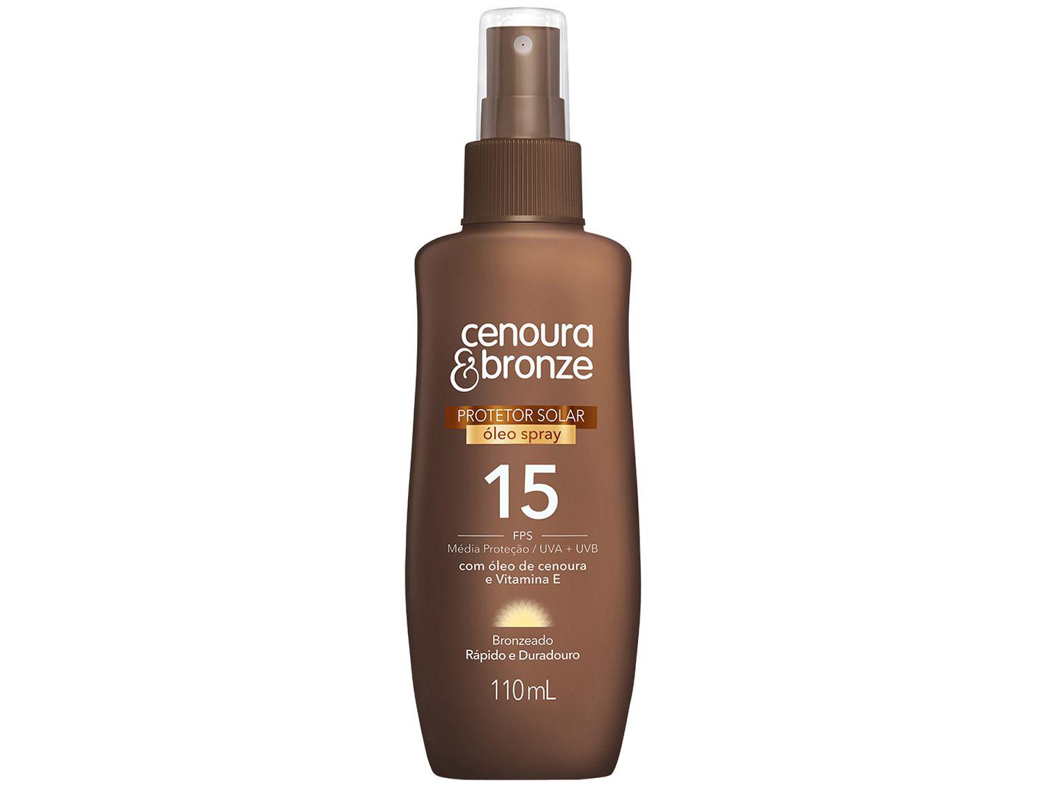Protetor Solar Corporal Cenoura & Bronze Spray - FPS 15 22694-1 110ml