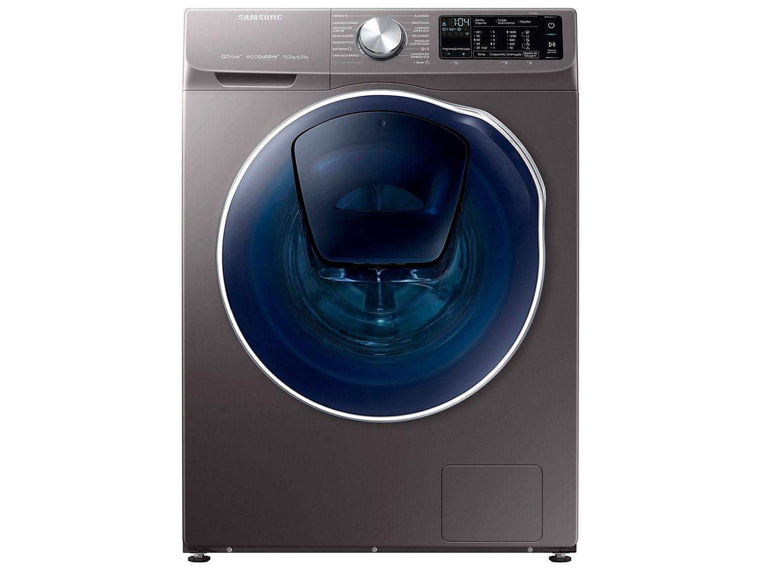 Lava e Seca Samsung 10,2kg WD10N64FOOX/AZ - 14 Programas de Lavagem