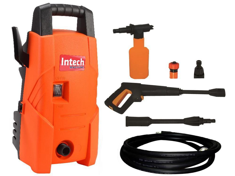 Lavadora de Alta Pressão Intech Machine California - 1450 Libras Mangueira 3m Desligamento Automático