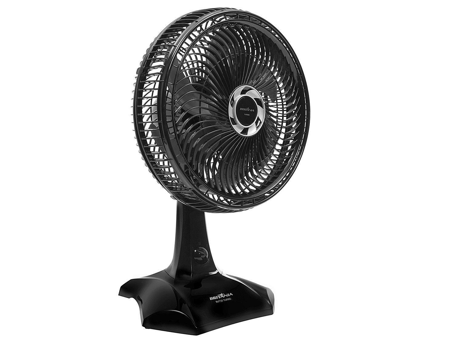 Ventilador de Mesa Britânia BVT30 Turbo - 30cm 3 Velocidades