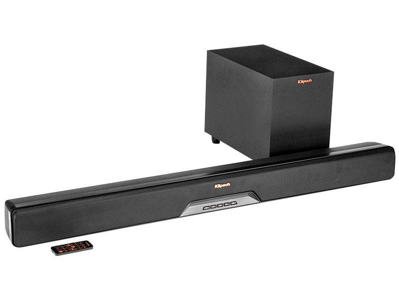 Soundbar Klipsch com Subwoofer Wireless 150W - 2.0 Canais Reference RSB-8