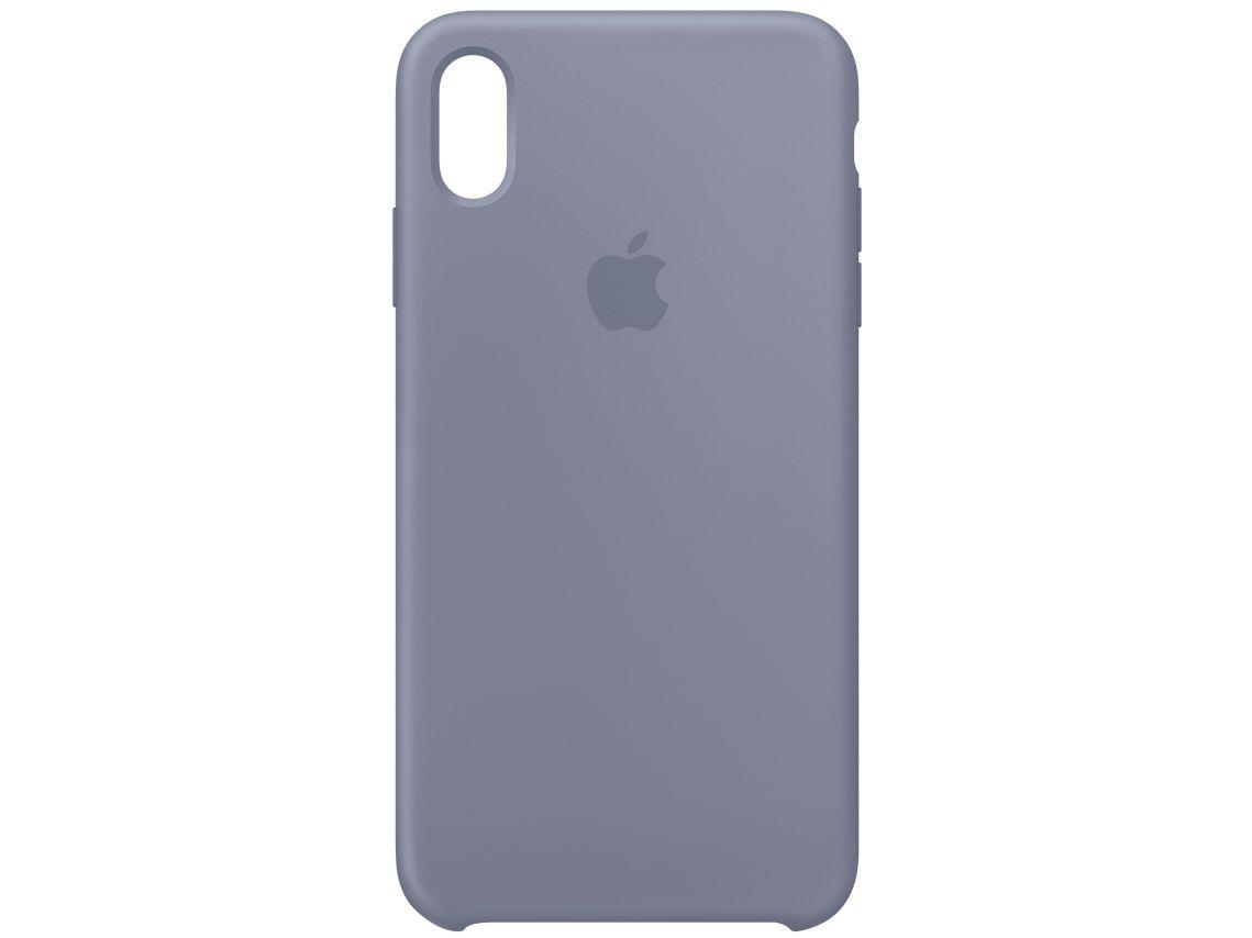 Capa de Silicone Amarelo-creme para iPhone XS Max - Original