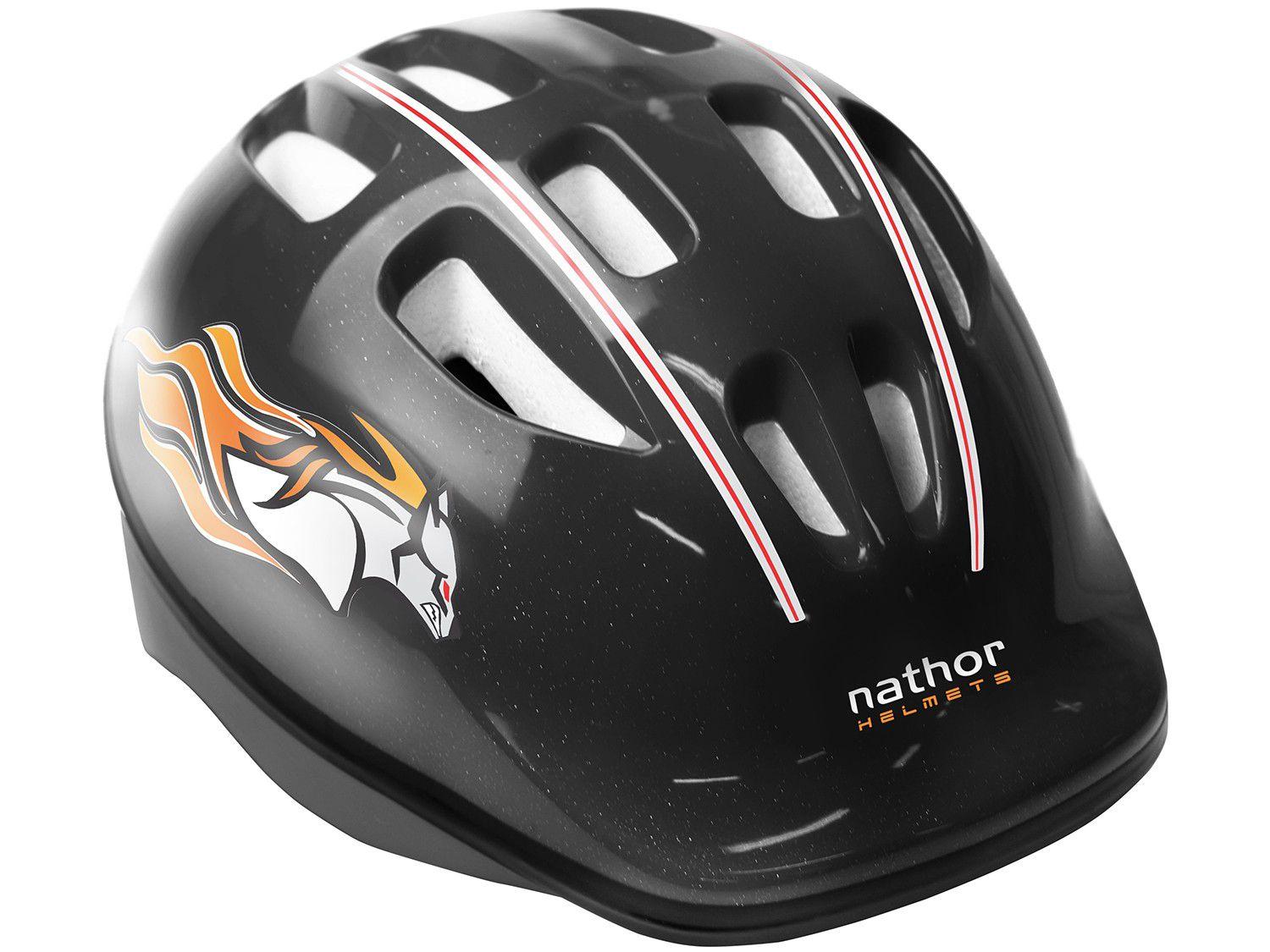 Capacete Infantil Ciclismo 50-56cm Nathor - 100810160001 0001