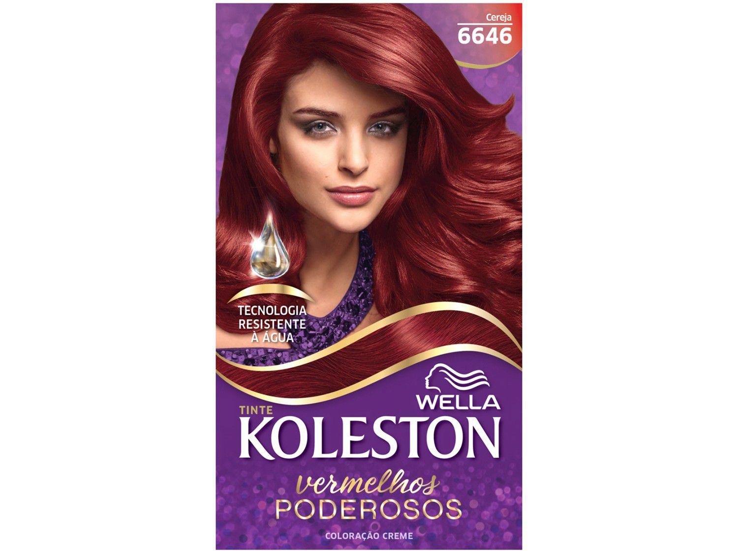Tinta de Cabelo Koleston Cereja - Vermelhos Poderosos 6646