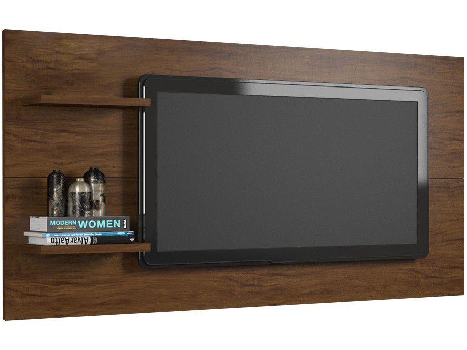 Painel para TV até 55" 2 Prateleiras Via Móveis - Bianco