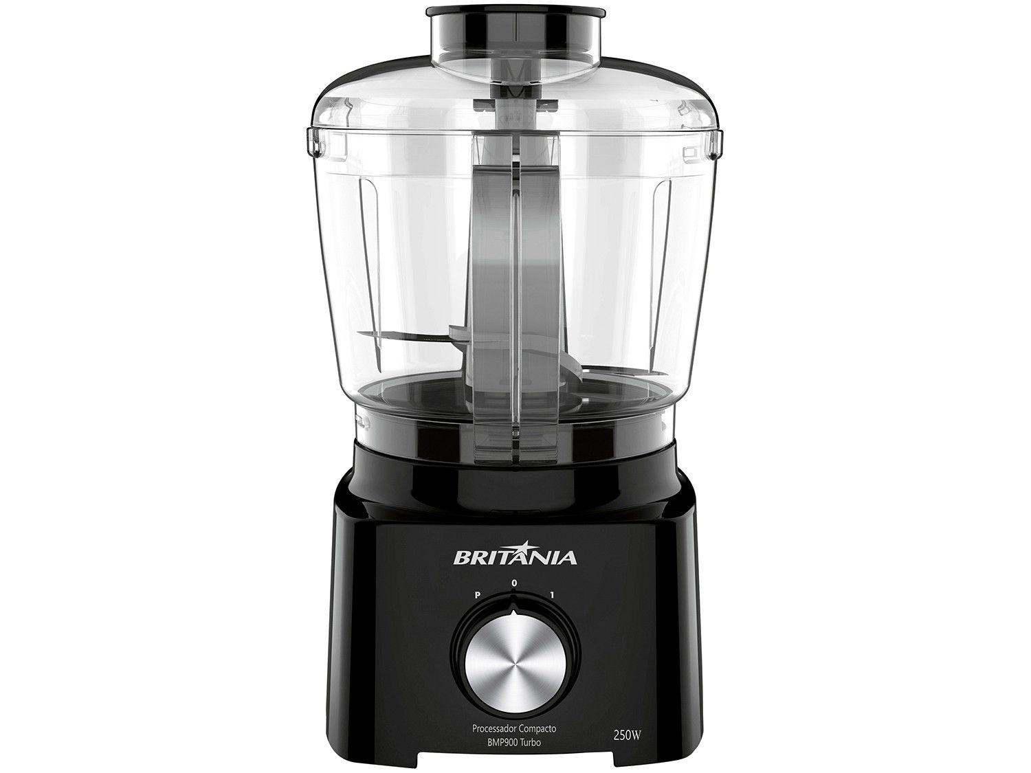 Processador de Alimentos Britânia Preto - BMP900P Turbo 250W