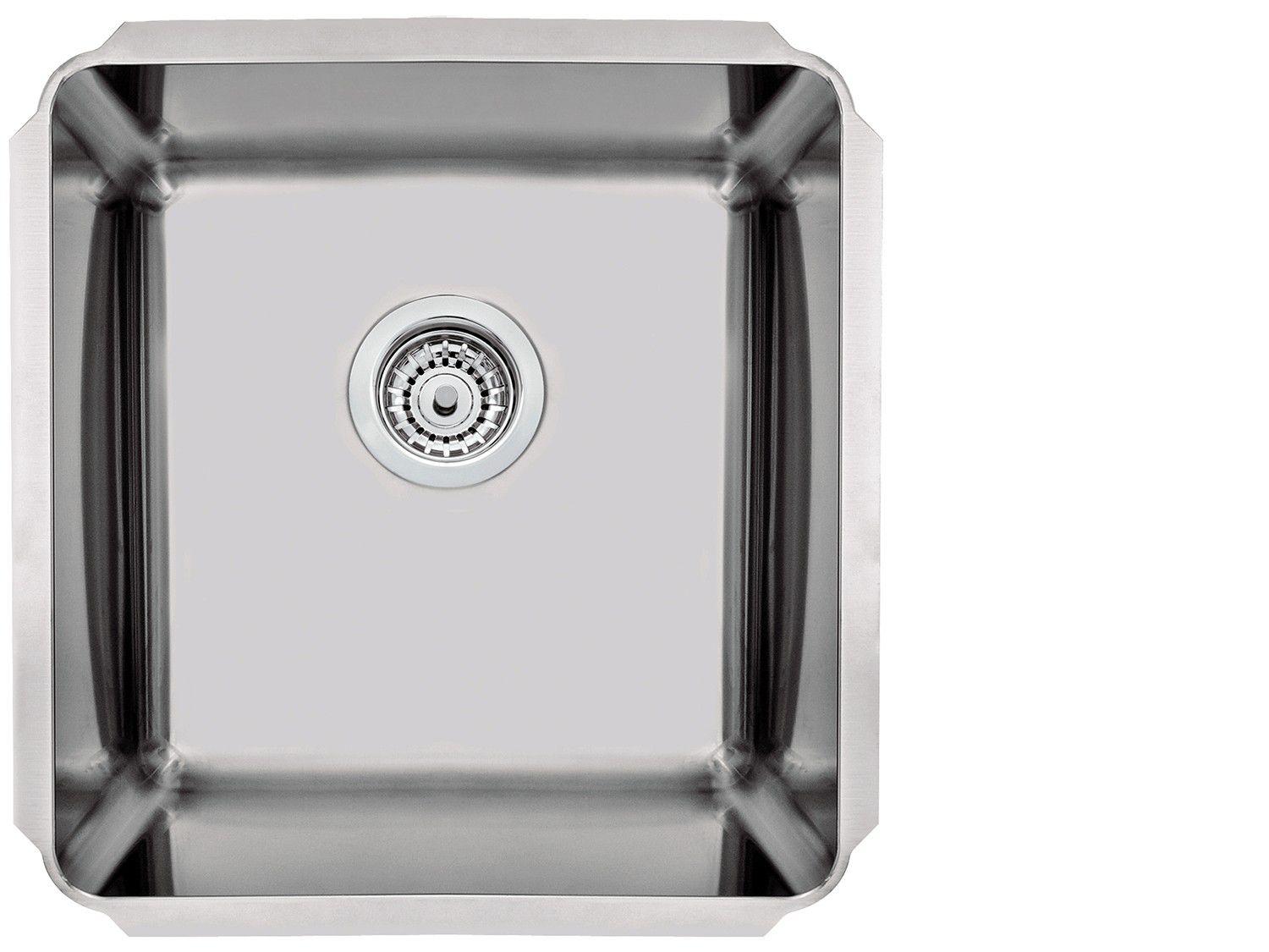 Cuba de Embutir para Cozinha Tramontina Inox - Quadrada 40x40cm Dritta