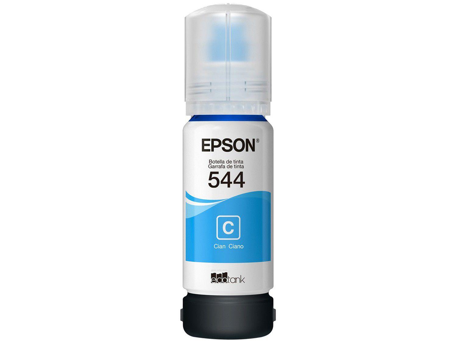 Garrafa de Tinta Epson EcoTank T544220 Ciano - Original