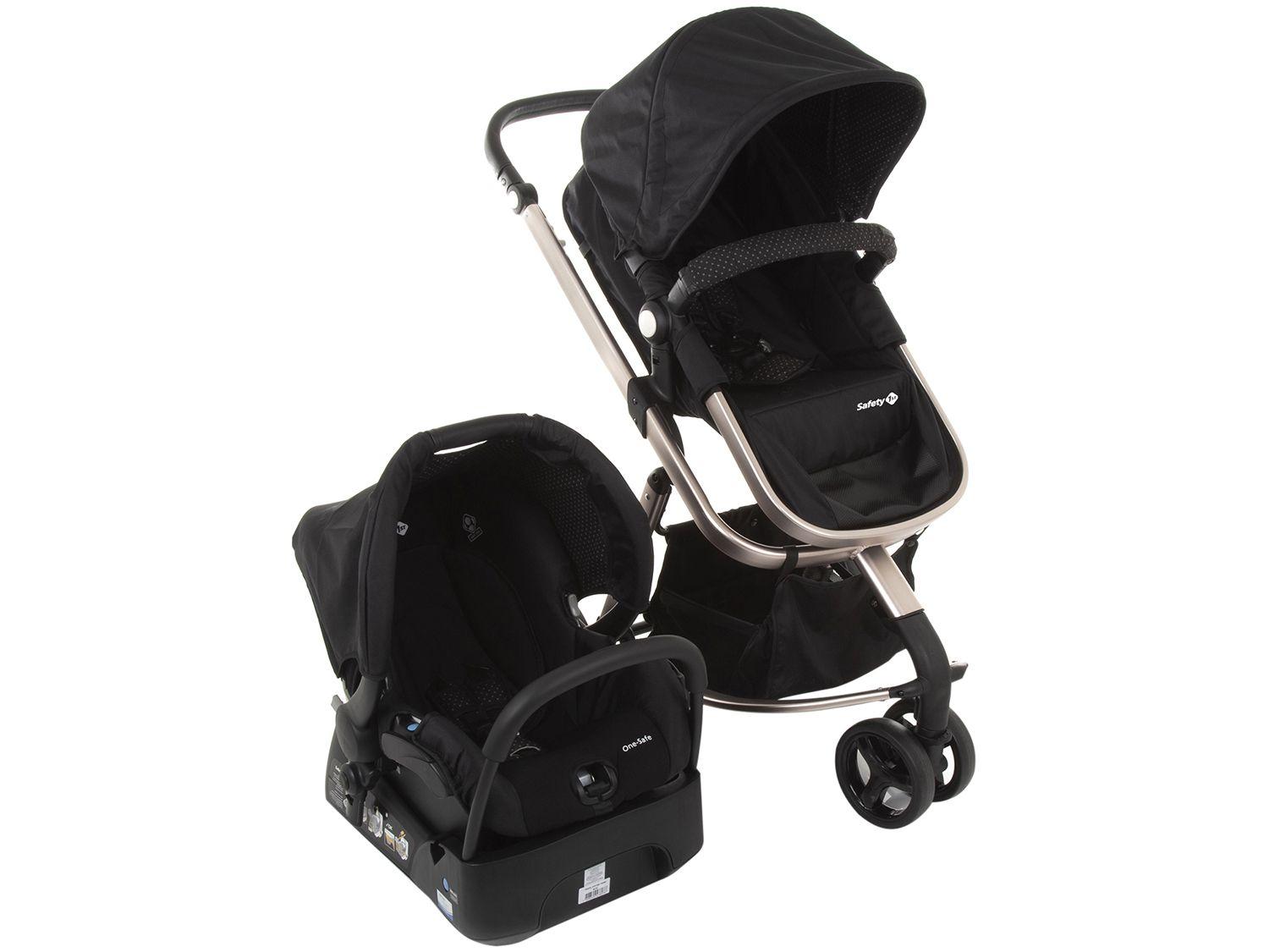 Carrinho de Bebê com Bebê Conforto Safety 1st - TS Mobi para Crianças até 15kg