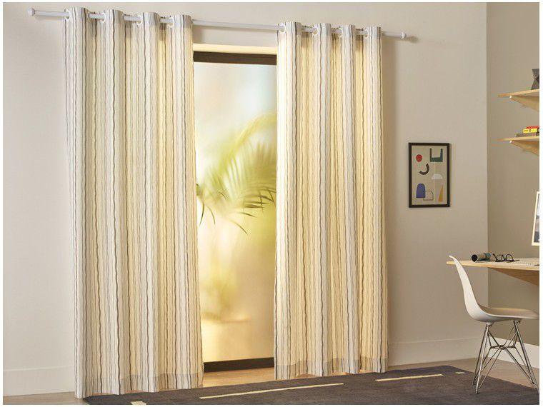 Cortina para Quarto Bege Santista - Istambul Noah 2,8x1,8m