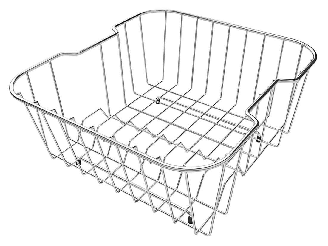 Cesta para Cuba Inox Franke Retangular 34 x 30,5cm - Pratica Bell