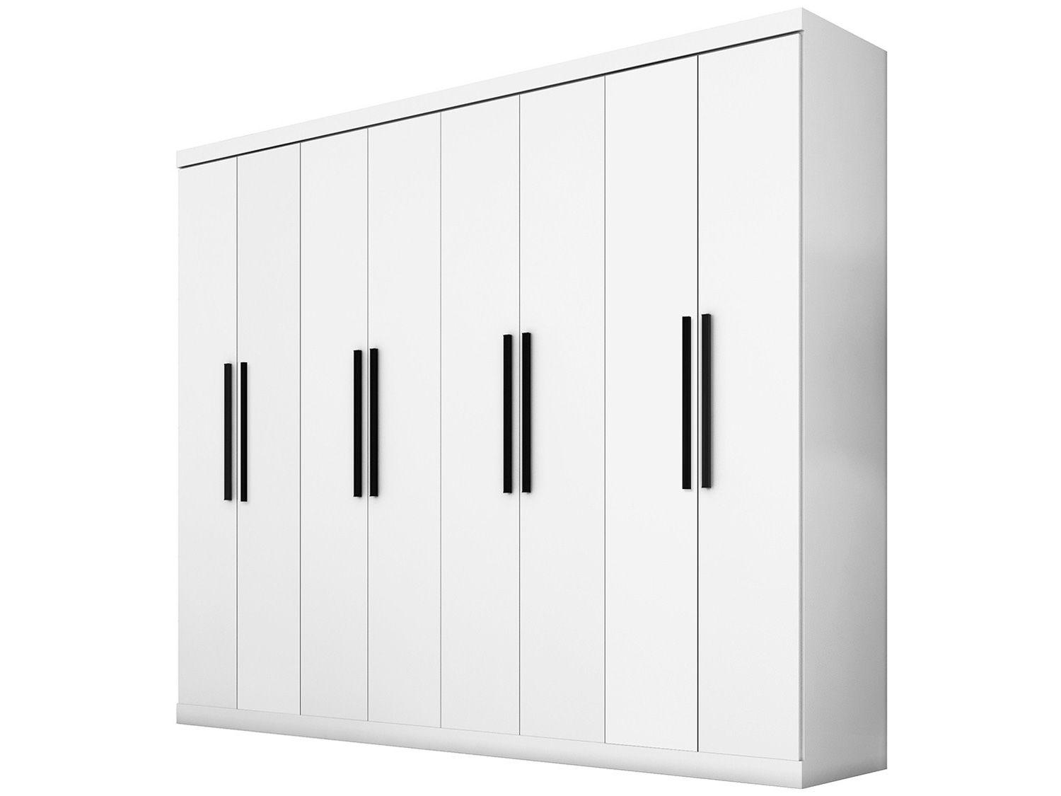 Guarda-roupa Casal 8 Portas 4 Gavetas Araplac - 1684
