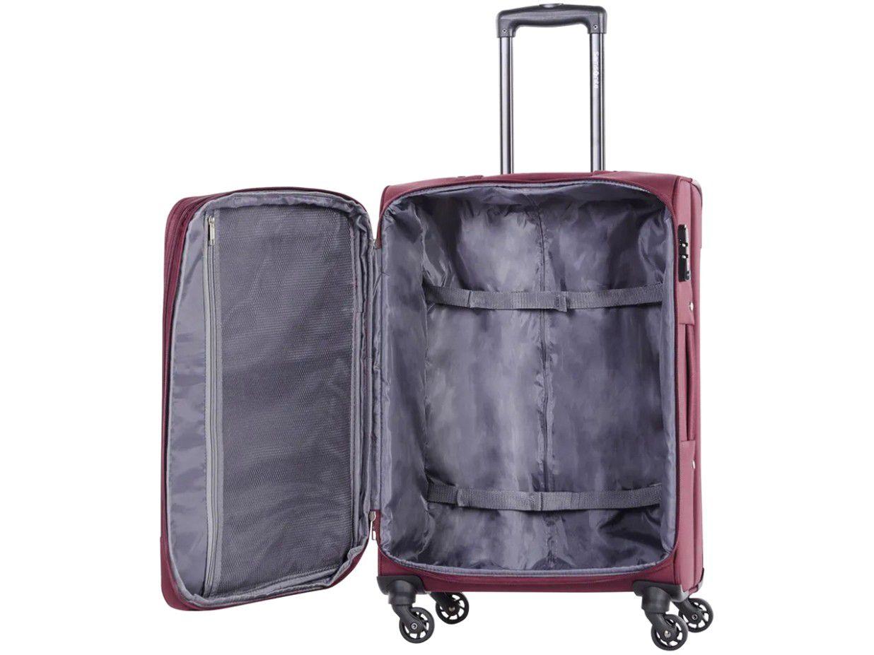 Mala de Bordo Samsonite Pequena Expansiva Bahia Vinho