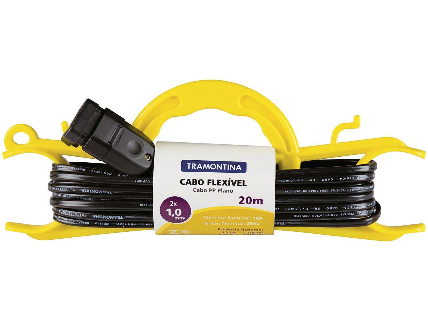 Extensão Elétrica Cabide 20m 1 Tomada - Tramontina 57501020