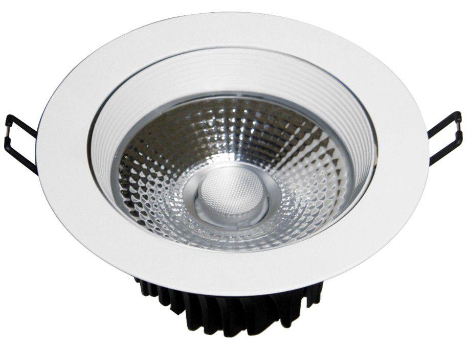 Spot de LED de Embutir Redondo Branco Taschibra - TSL 314