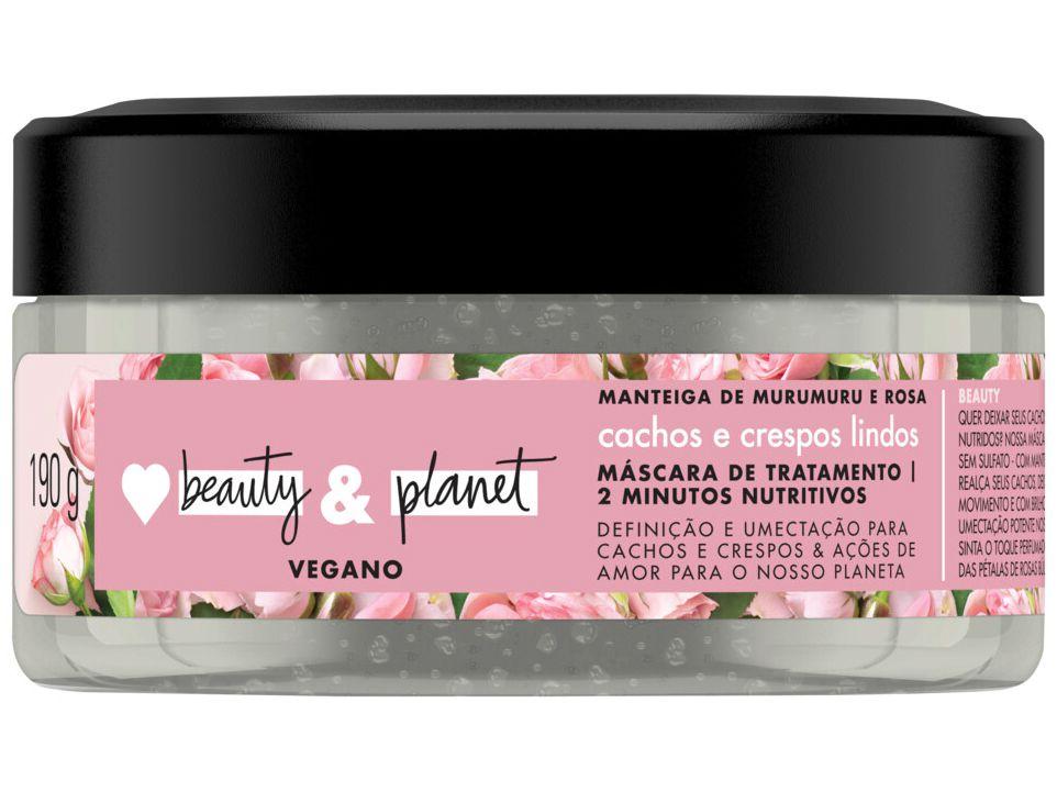 Máscara Capilar Love Beauty and Planet - Curls Intensify Manteiga de Murumuru e Rosa 190g