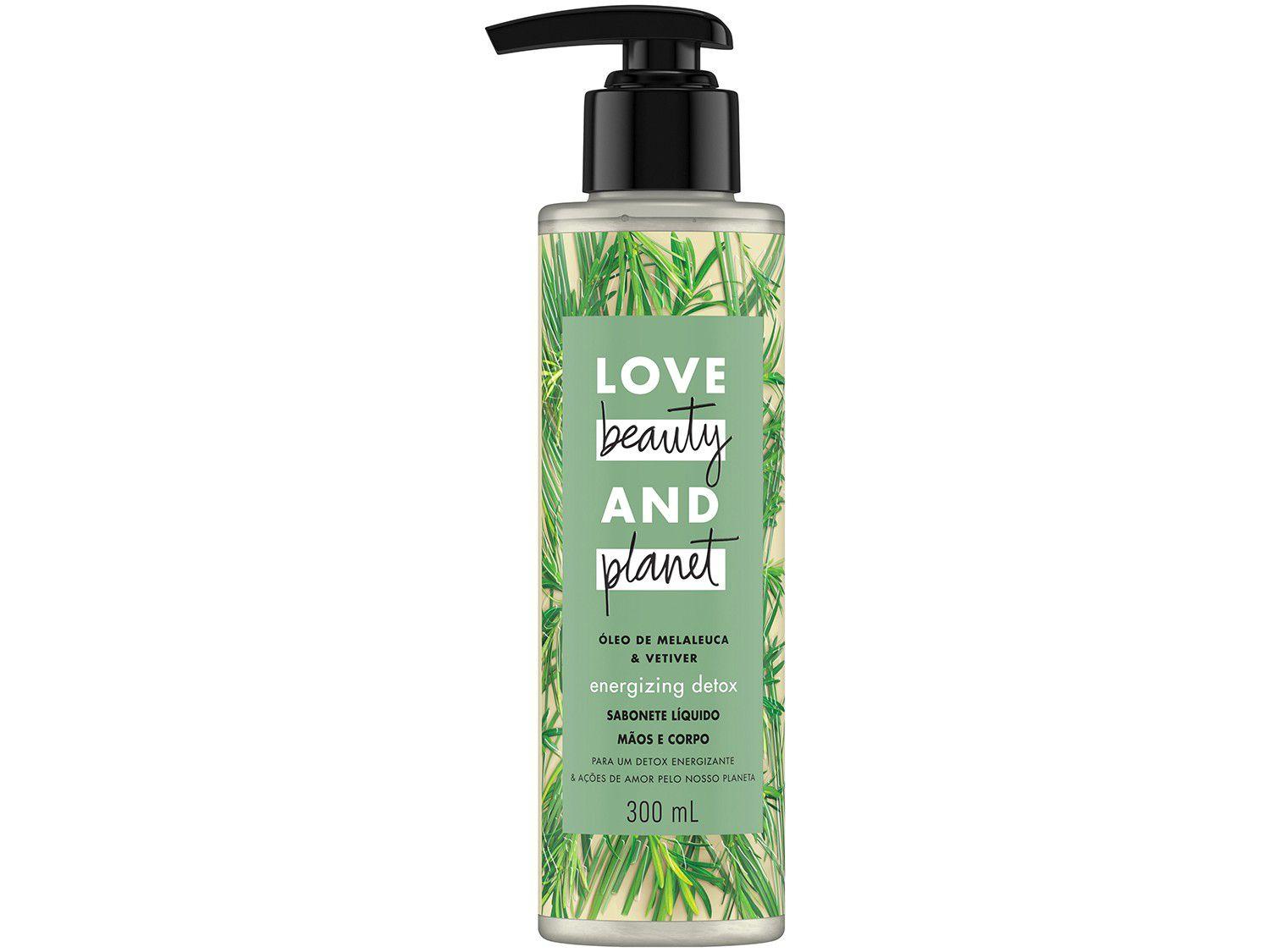 Sabonete Líquido Love Beauty and Planet - Energizing Detox Óleo de Melaleuca & Vetiver 3