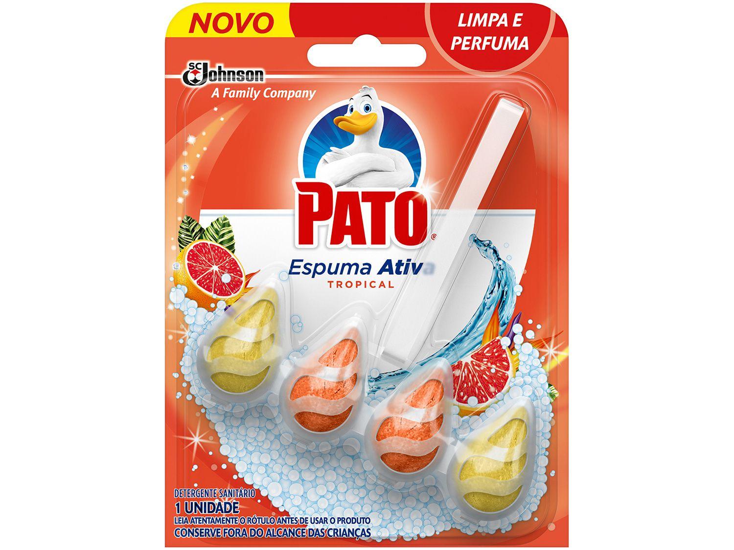 Desodorizador Sanitário Bloco Pato - Espuma Ativa 5g