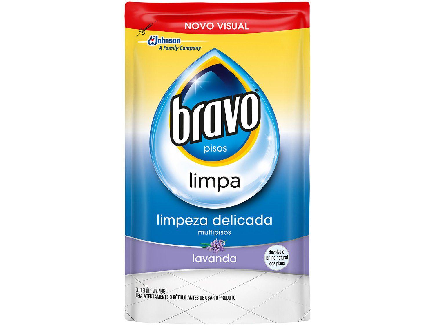 Limpa Piso Bravo Multipisos Refil - 500ml