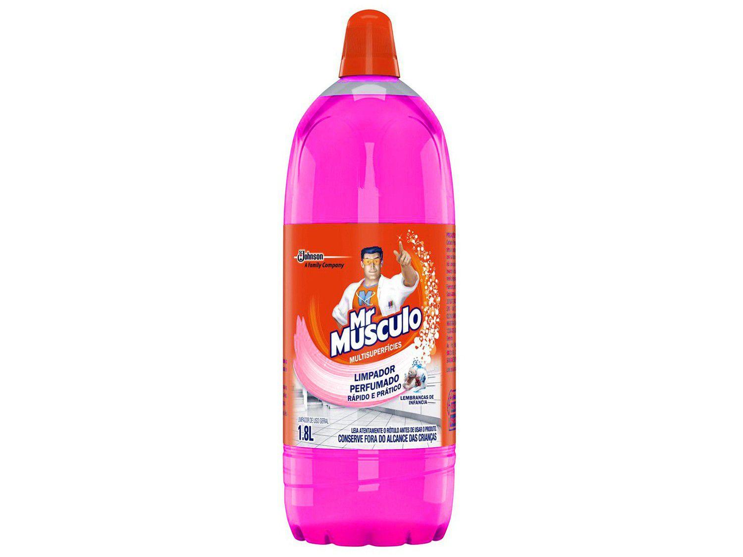 Limpador para Piso Mr Músculo Multisuperfícies - 1,8L