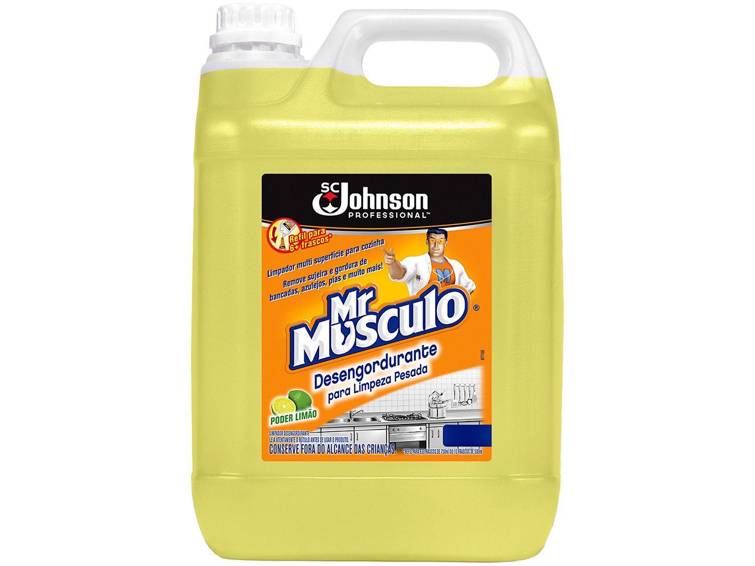 Desengordurante Mr Músculo Limpeza Pesada - 5L