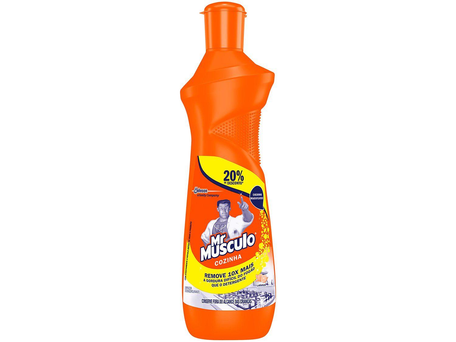Desengordurante Mr. Músculo Cozinha Laranja - 500ml