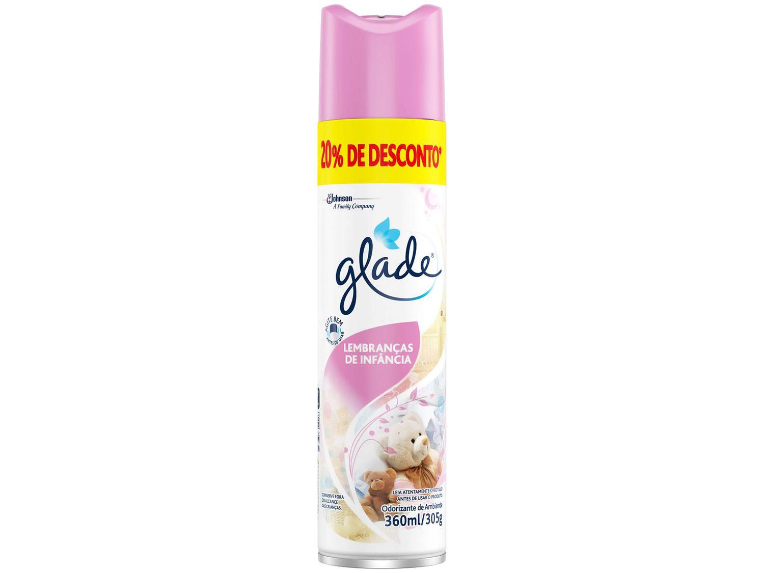 Aromatizador de Ambiente Aerossol Glade - Lembranças da Infância 360ml