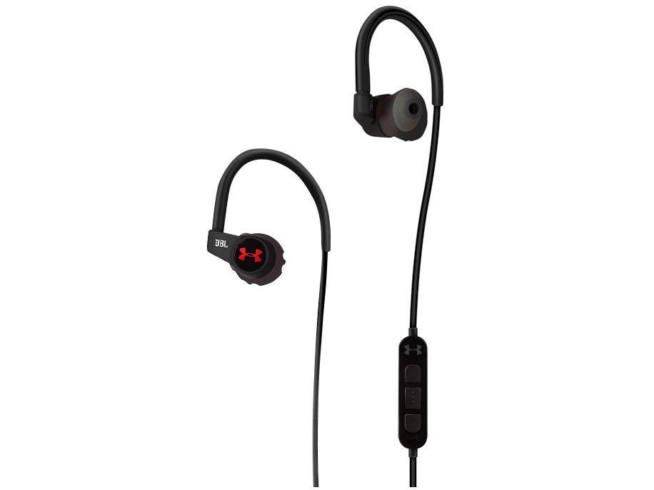 Fone de Ouvido Bluetooth JBL Under Armour - UAJBLHRMB Intra-auricular com Microfone Preto