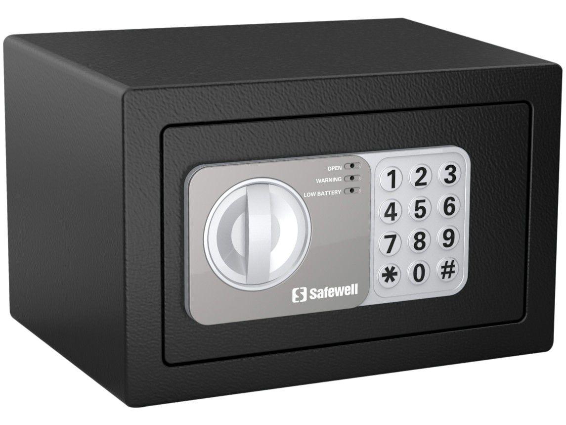Cofre Eletrônico Sobrepor com Senha e Chave - Safewell 15 EF