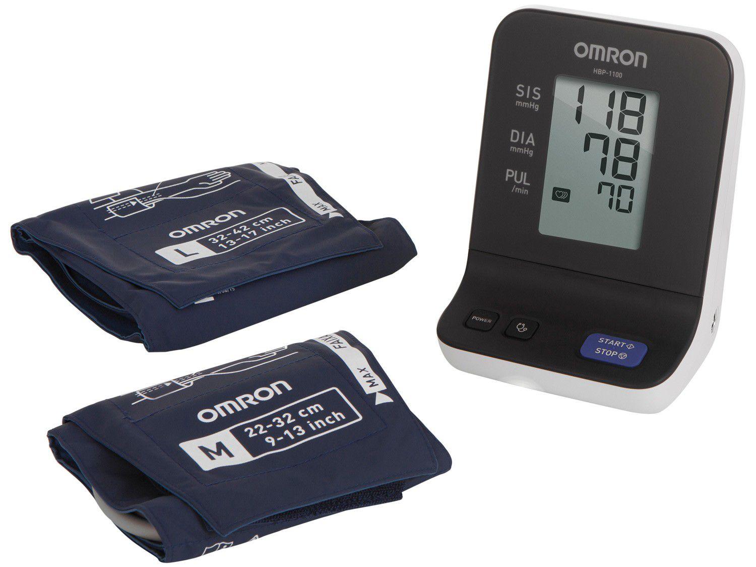 Medidor de Pressão Arterial Digital Automático - de Braço Omron HBP 1100