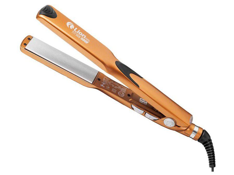 Chapinha/Prancha de Cabelo Lion Pro Tittan 500F - Cerâmica com Íons Turmalina 250°C