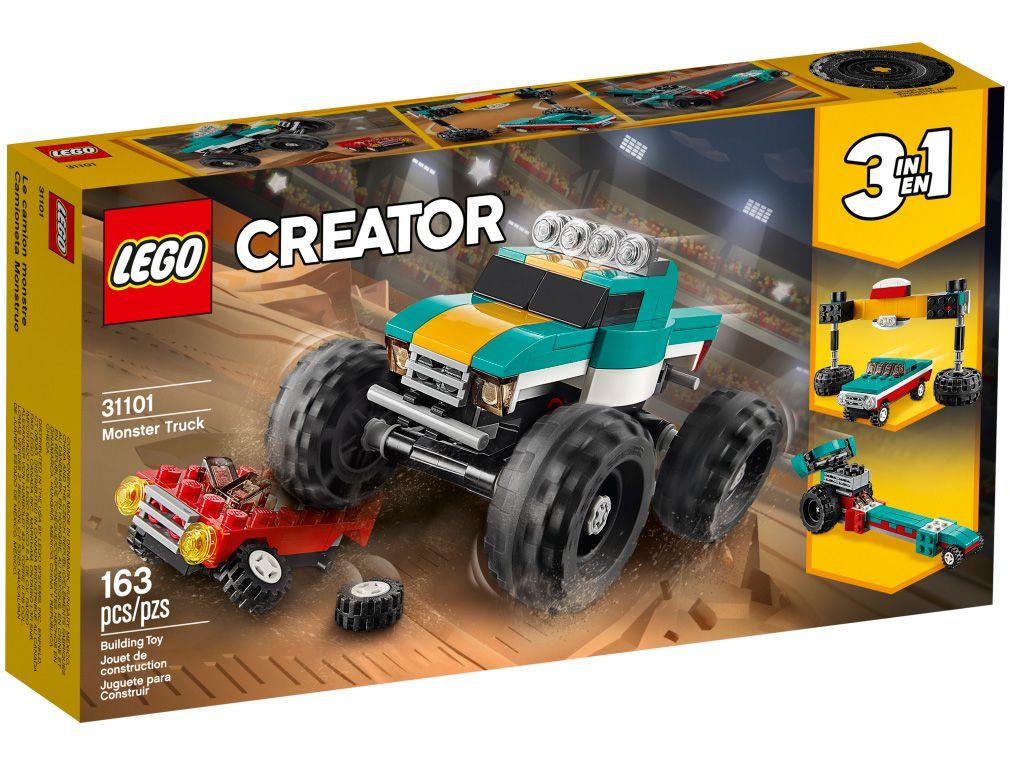 LEGO Monster Truck Creator Caminhão Gigante - 163 Peças 31101
