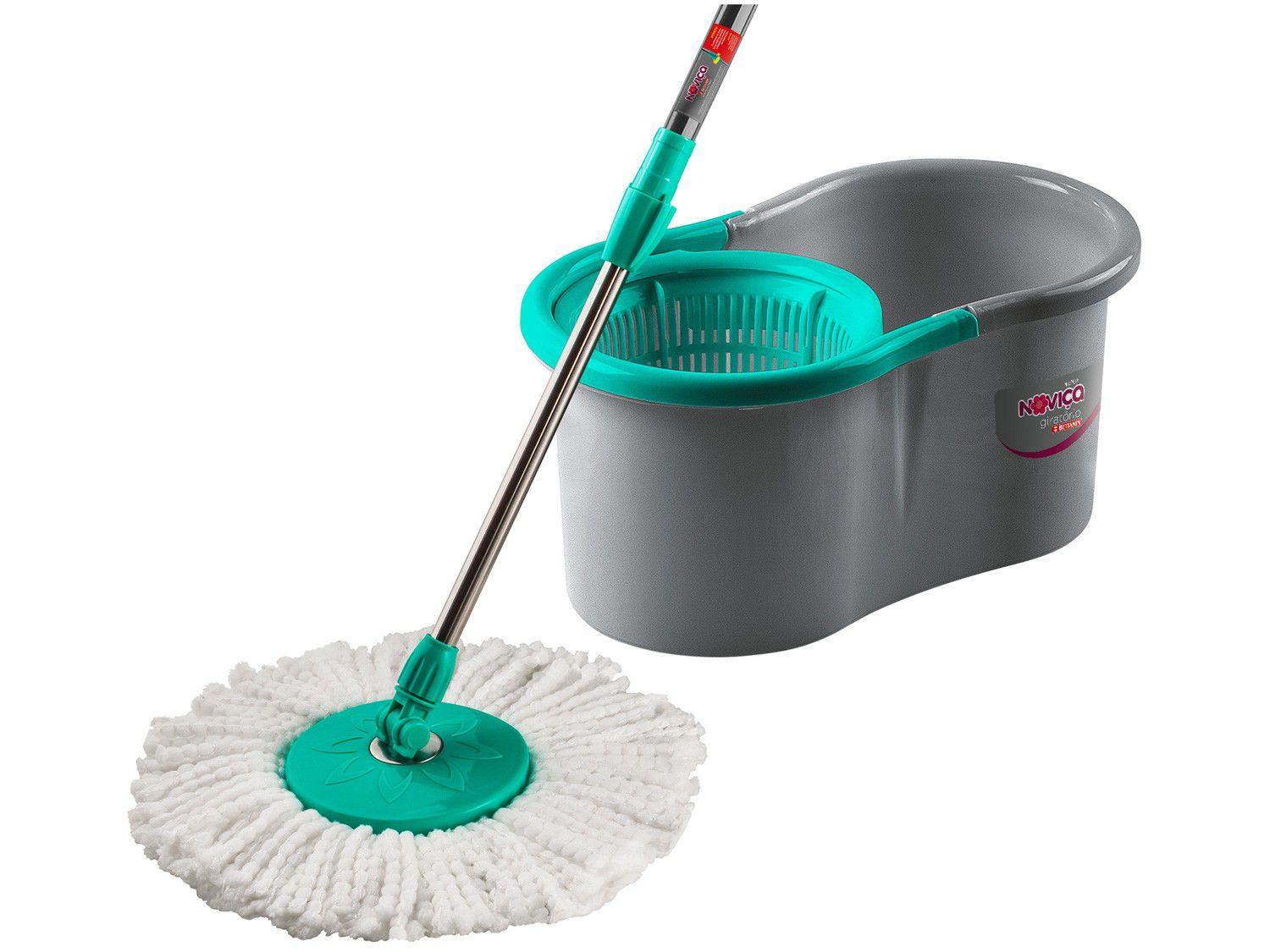 Mop Giratório Bettanin Noviça - com Balde Microfibra
