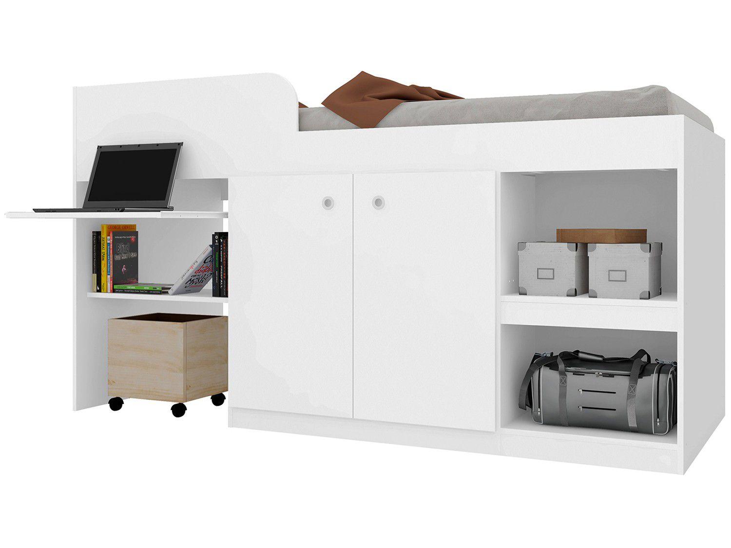 Cama Solteiro Multifuncional Art In Móveis - Juvenille