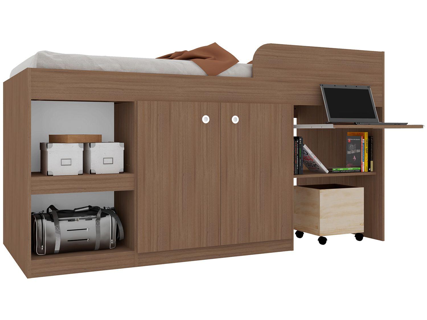 Cama Solteiro Multifuncional Art In Móveis - Juvenille