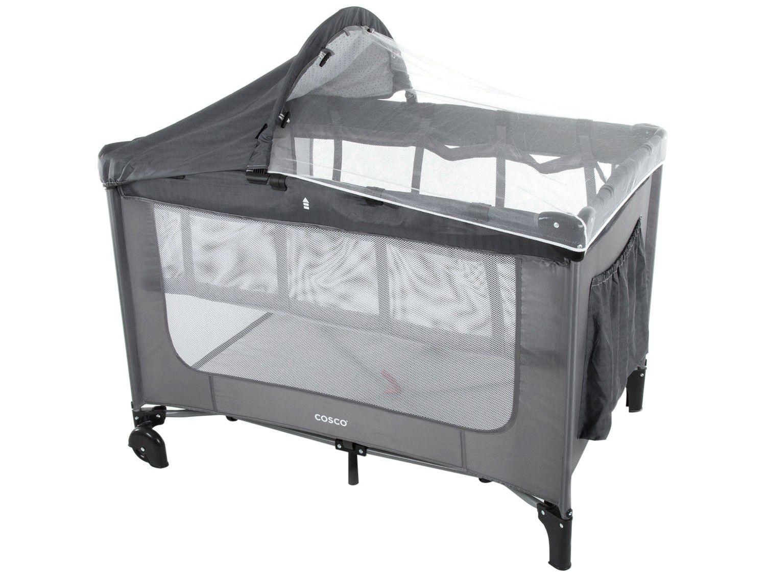 Berço Portátil Cosco Happy - 2 Níveis de Altura 0 a 15kg