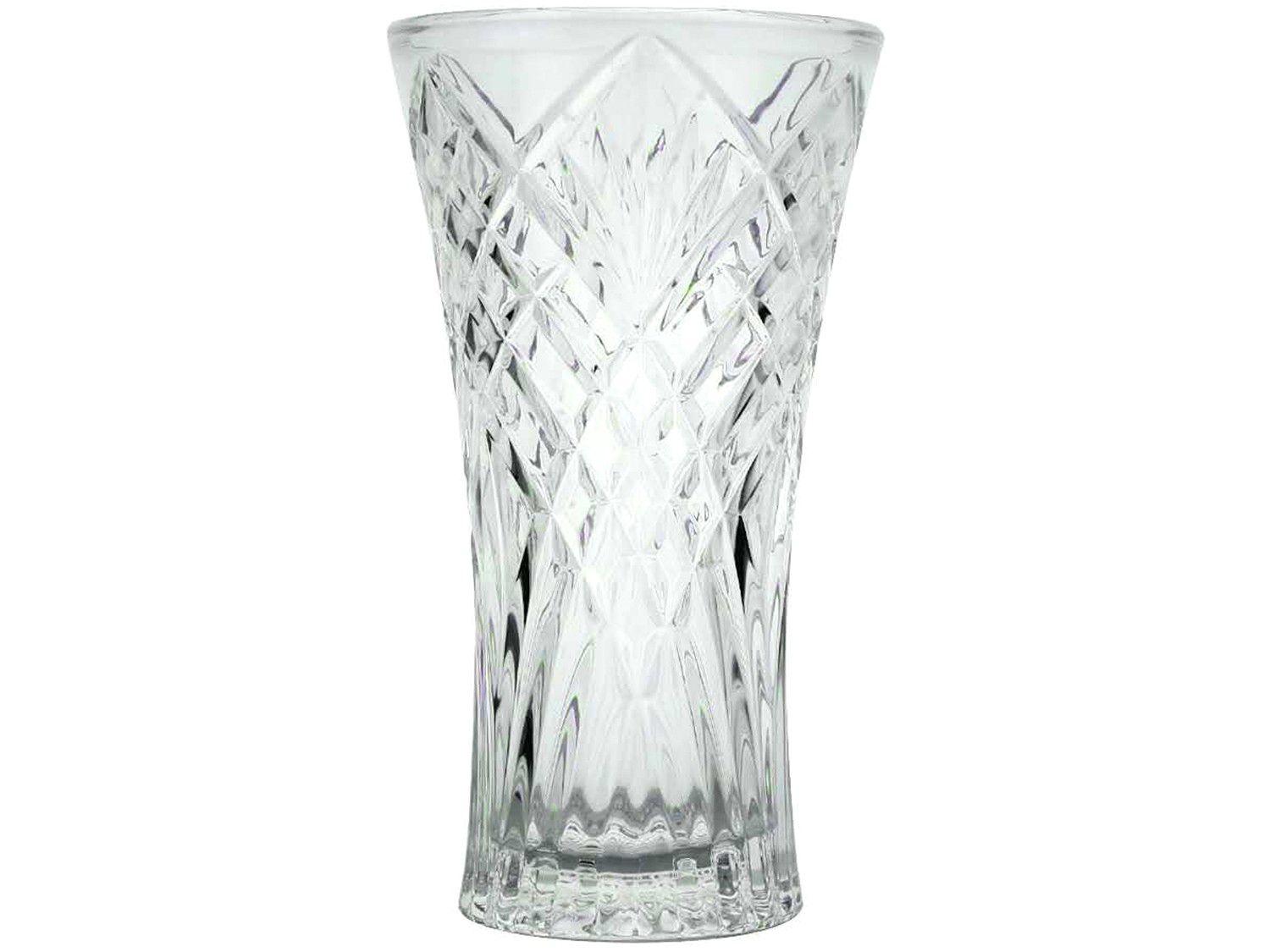 Vaso Decorativo de Vidro 23cm de Altura - Casambiente Lirio