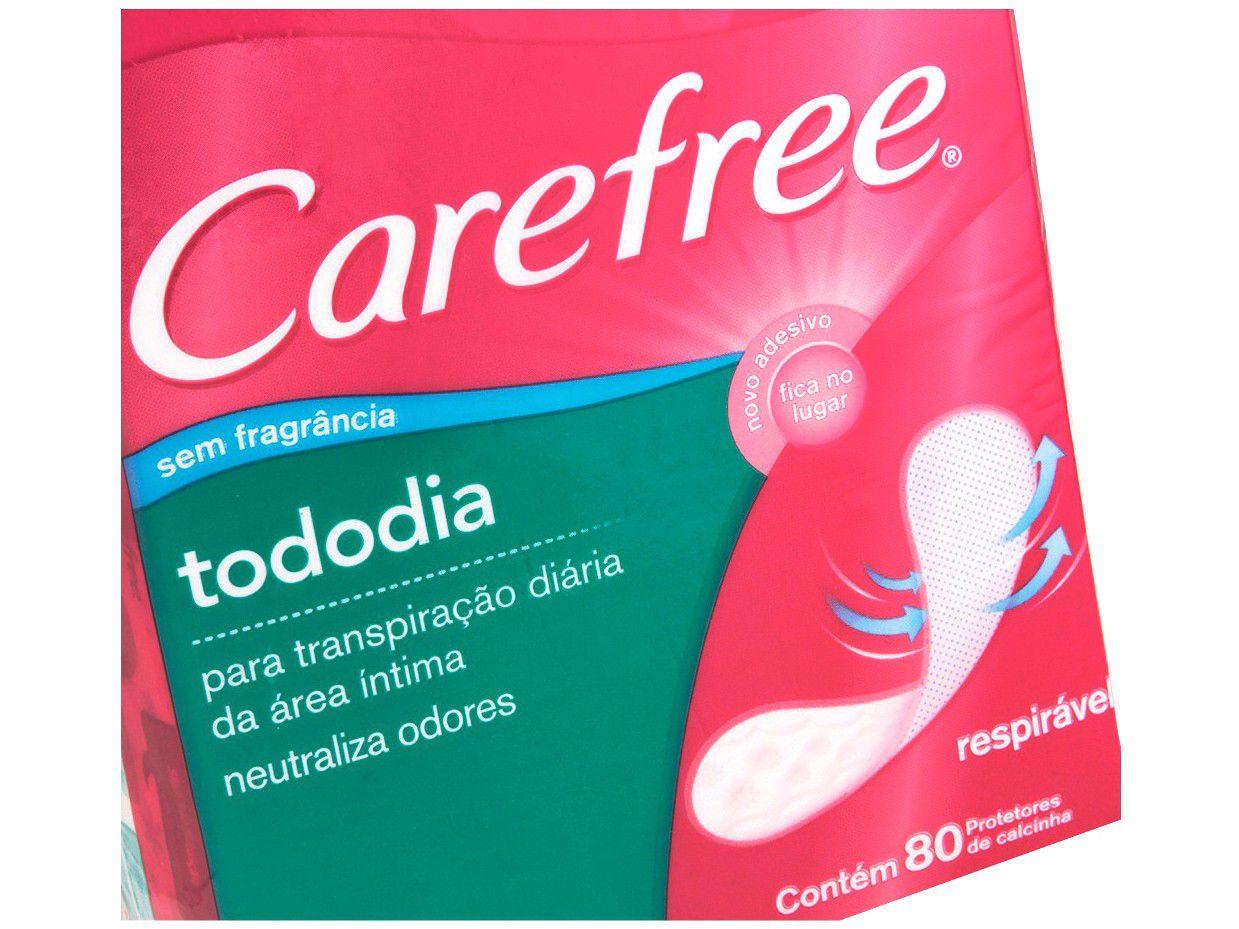 Protetor Diário Carefree Todo dia - 80 Unidades