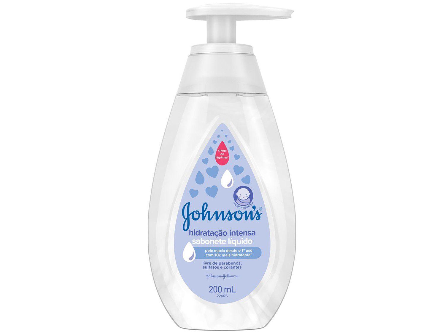 Sabonete Líquido Infantil Johnsons Baby - Hidratação Intensa 200ml