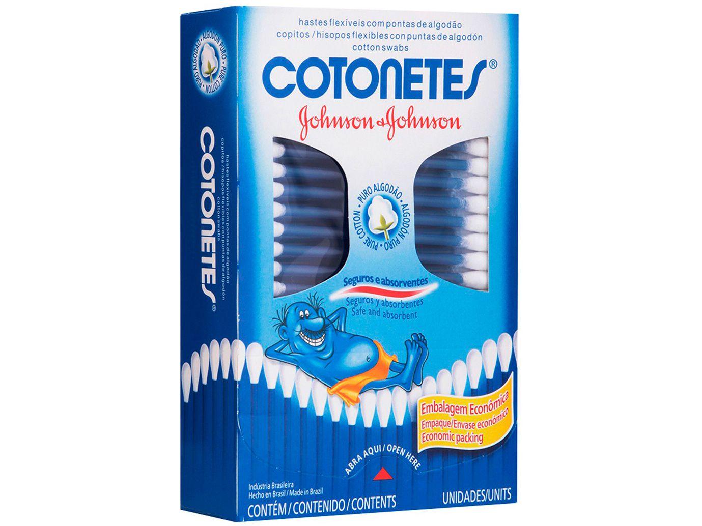 Hastes Flexíveis Cotonetes Johnson?s - 150 Unidades